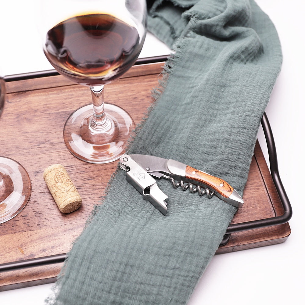 Bottle Opener and Foil Cutter Gift for Wine Lovers Wine Corkscrew | Stornfield