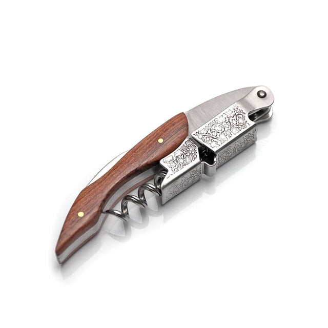 Bottle Opener and Foil Cutter Gift for Wine Lovers Wine Corkscrew | Stornfield