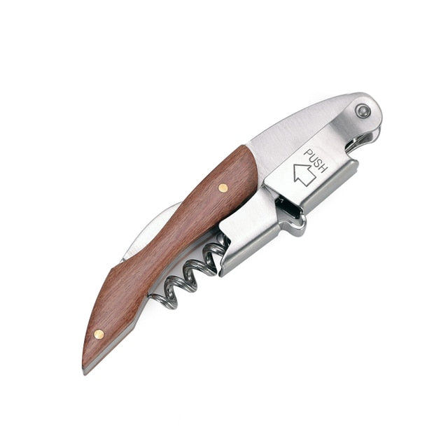 Bottle Opener and Foil Cutter Gift for Wine Lovers Wine Corkscrew | Stornfield