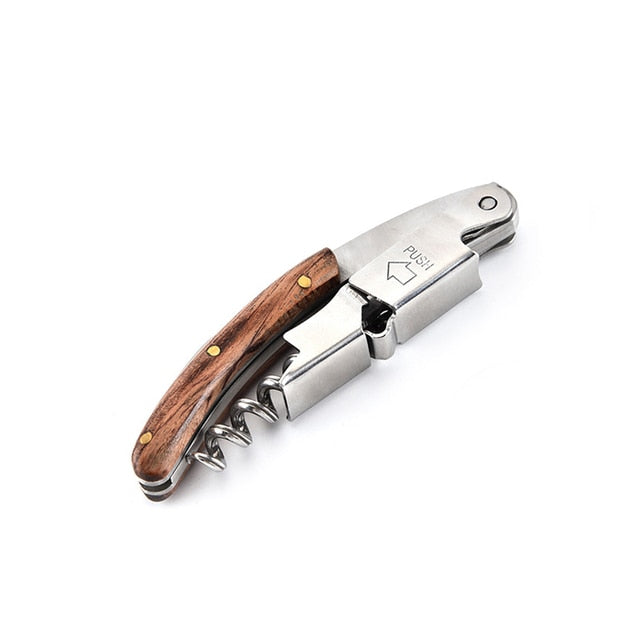 Bottle Opener and Foil Cutter Gift for Wine Lovers Wine Corkscrew | Stornfield