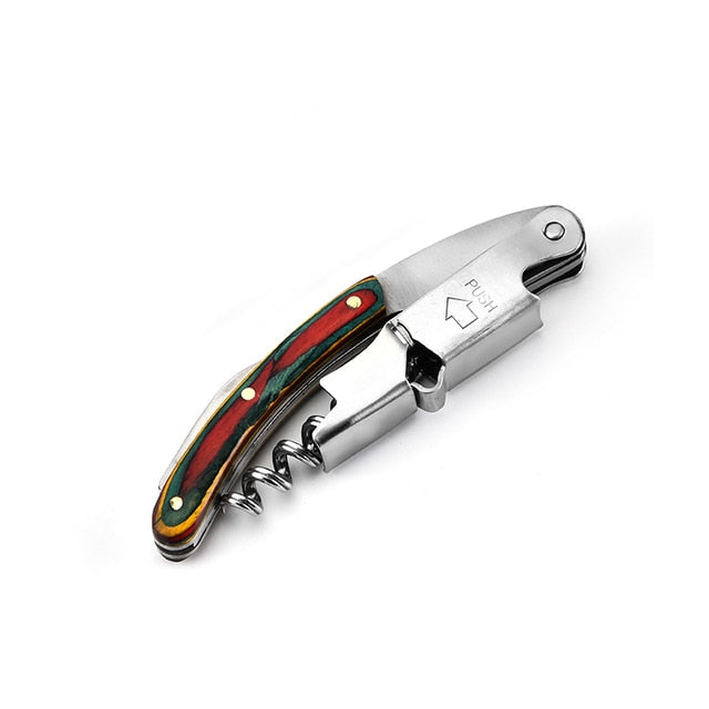Bottle Opener and Foil Cutter Gift for Wine Lovers Wine Corkscrew | Stornfield
