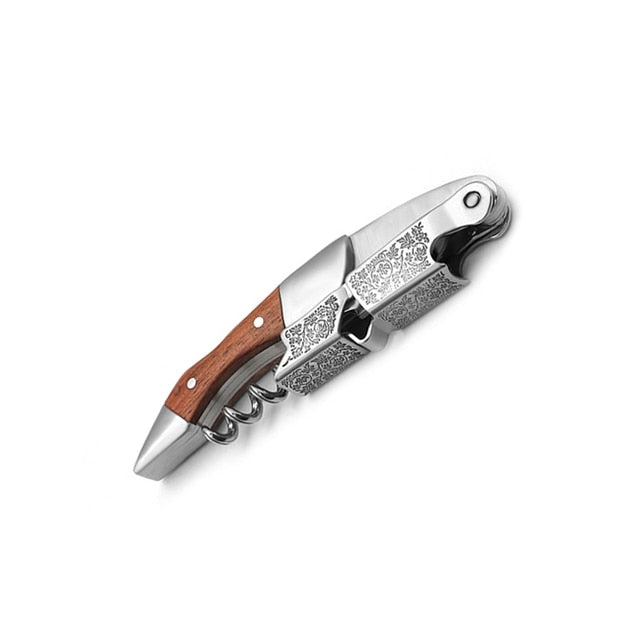 Bottle Opener and Foil Cutter Gift for Wine Lovers Wine Corkscrew | Stornfield