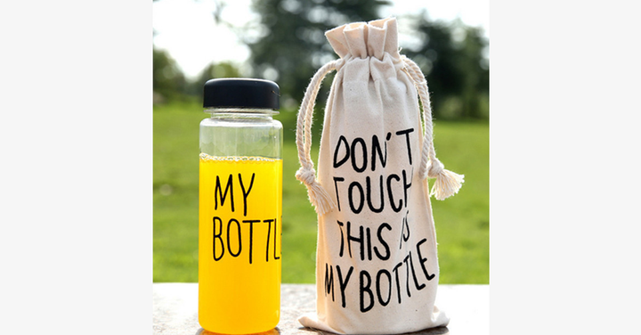 Stornfield | My Bottle Transparent Water Bottle