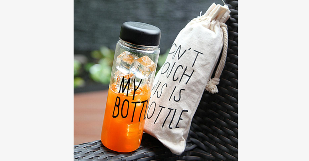 Stornfield | My Bottle Transparent Water Bottle