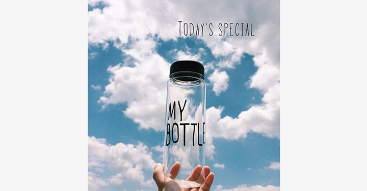 Stornfield | My Bottle Transparent Water Bottle