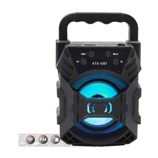 SoundPulse Wireless Speaker – Bluetooth Speaker with FM, USB & Light Show | Stornfield