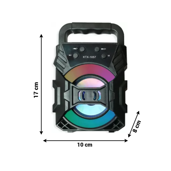 SoundPulse Wireless Speaker – Bluetooth Speaker with FM, USB & Light Show | Stornfield
