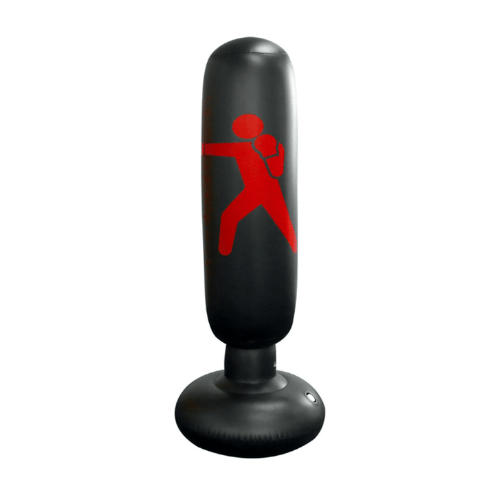 Inflatable punching bag red, yellow or black (for the whole family) | Stornfield