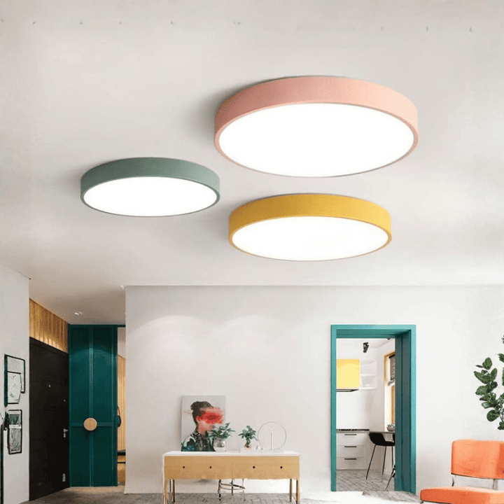 Round LED Flush Ceiling Light | Stornfield