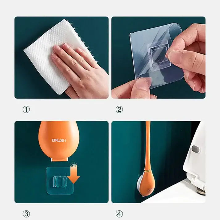 Stornfield | Elegant and Hygienic Silicone Toilet Brush - SmartBrush