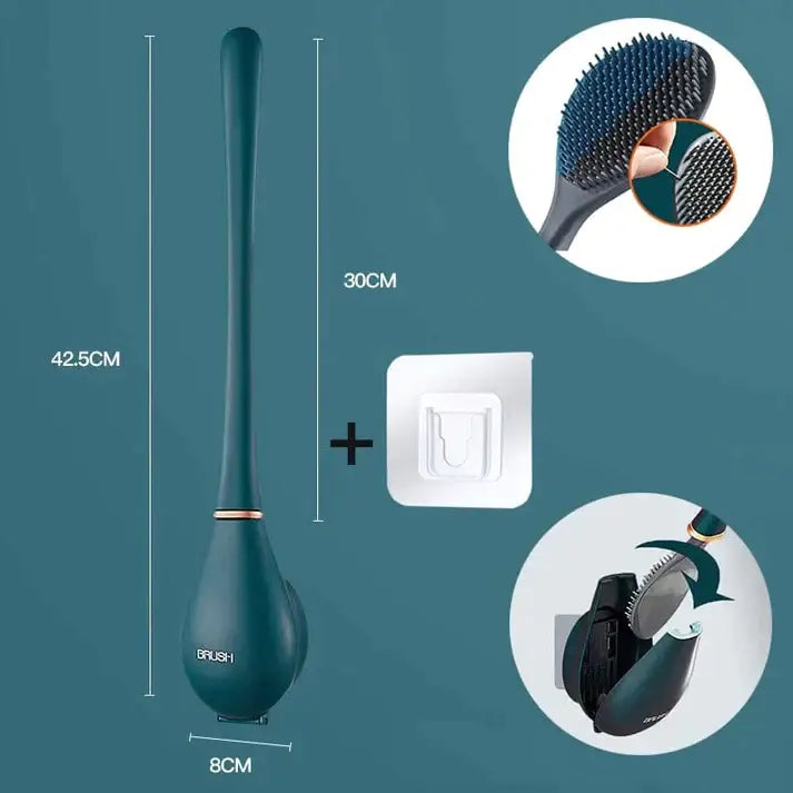 Stornfield | Elegant and Hygienic Silicone Toilet Brush - SmartBrush