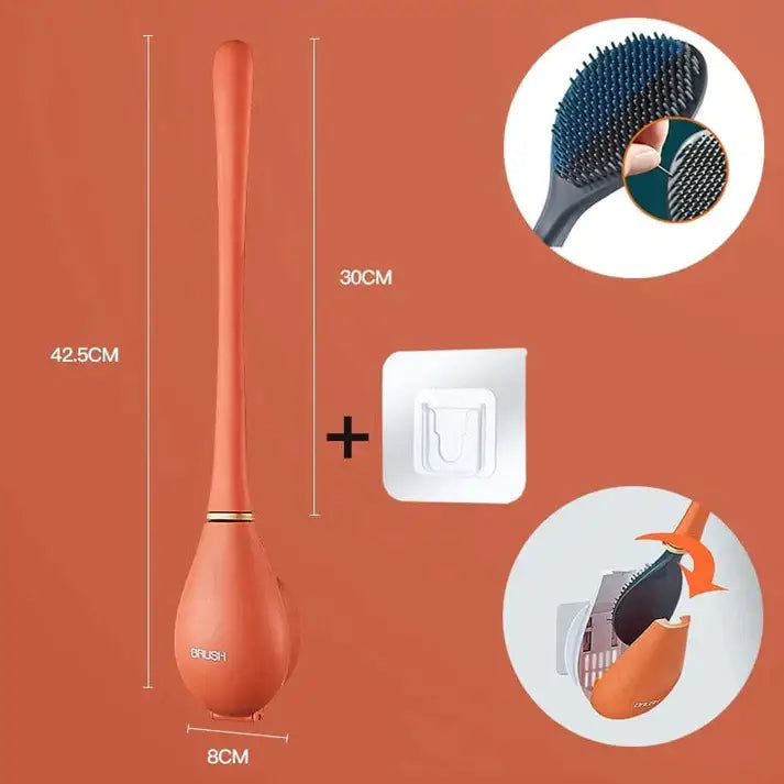 Stornfield | Elegant and Hygienic Silicone Toilet Brush - SmartBrush