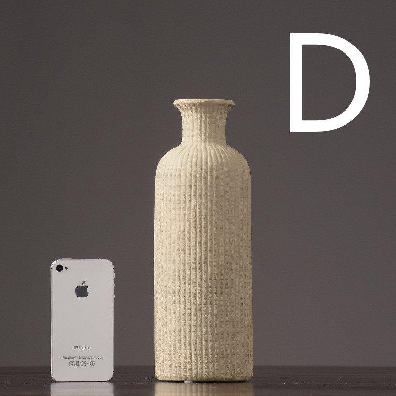 Stornfield | Ceramic vase beige brown grey flowers | Home decor item