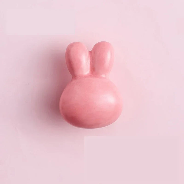 Bunny Ceramic Drawer Knobs Cute Pull Handles for Kids Room | Stornfield