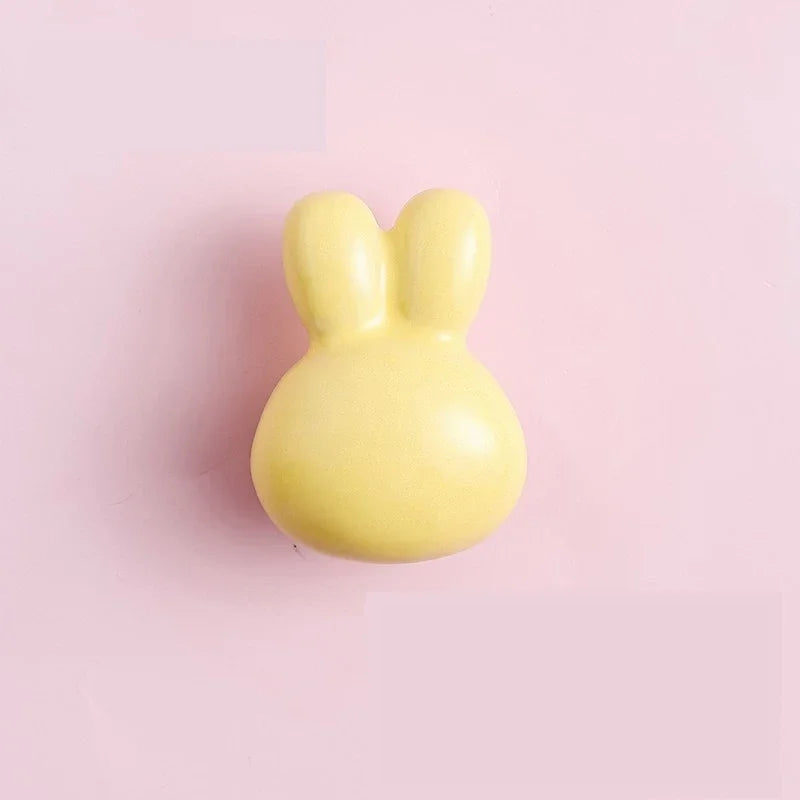 Bunny Ceramic Drawer Knobs Cute Pull Handles for Kids Room | Stornfield