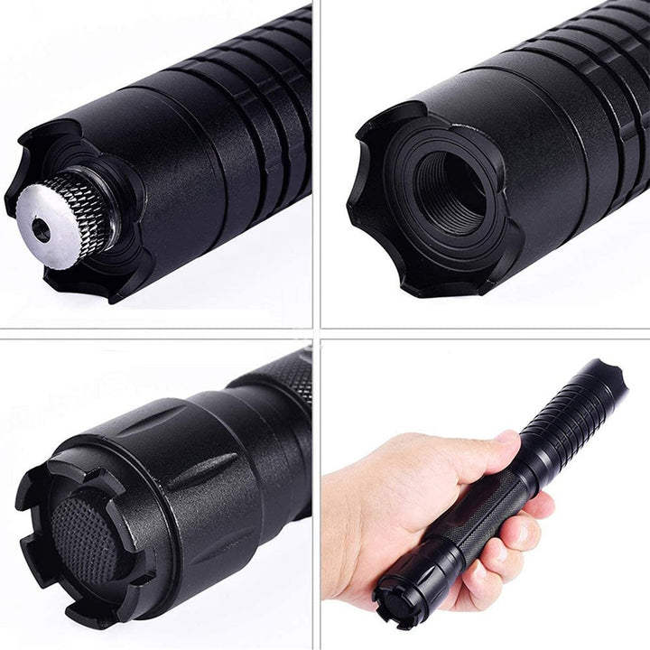 Stornfield | Blue Beam Laser Torch | 450nm High-Intensity Optical Output | Tactical 5000m+ Range | Adjustable Focus Aluminum Chassis | Thermal Ignition Capable Flashlight