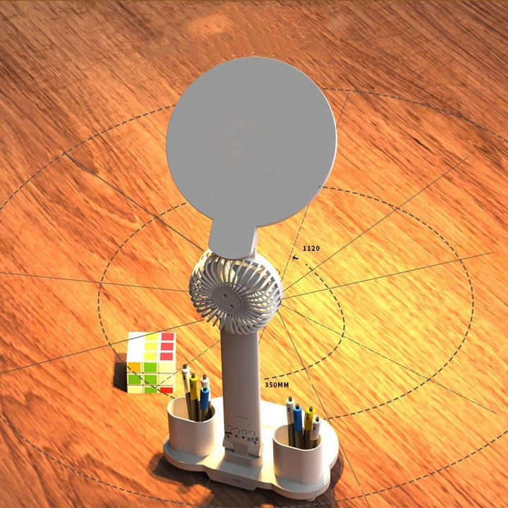 LED clock table lamp with USB. | Stornfield