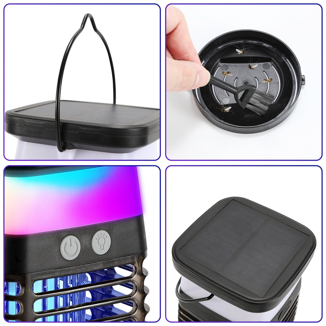 Solar Mosquito Repellent Lamp UV Light Mosquito Lamp RGB | Stornfield