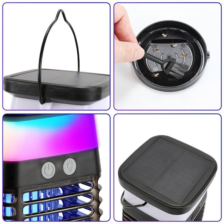 Solar Mosquito Repellent Lamp UV Light Mosquito Lamp RGB | Stornfield