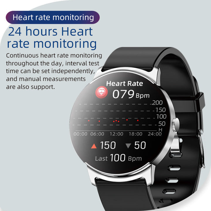 Stornfield | BCKS02 Blood Glucose Monitor Blood Oxygen Blood Pressure Heart Rate Bluetooth Smartwatch