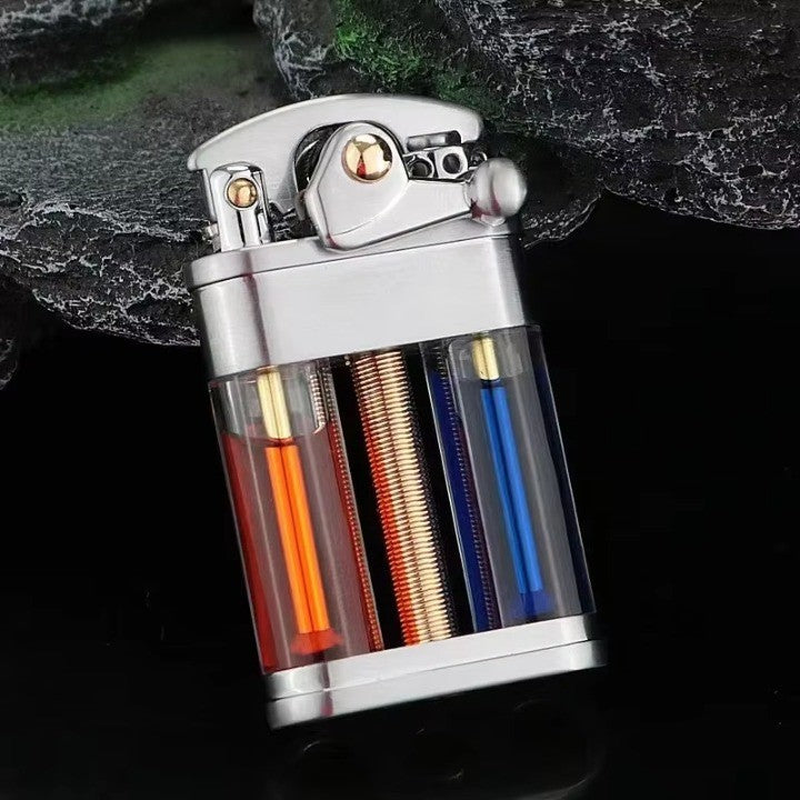 Multi-Fuel Transparent Fluid Kerosene Lighter | Stornfield
