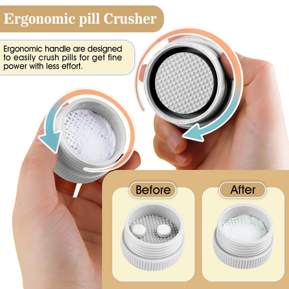 Pill splitter with dispenser | Stornfield