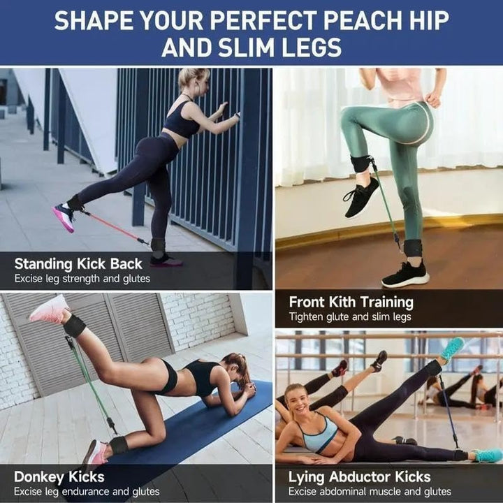 5-Pack Stornfield Ankle Resistance Band Set