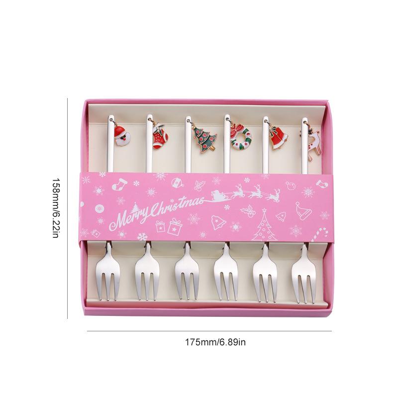 Christmas Decorations for Home - Christmas Metal Spoon Gift Set | Stornfield