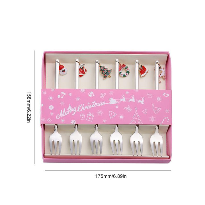 Christmas Decorations for Home - Christmas Metal Spoon Gift Set | Stornfield