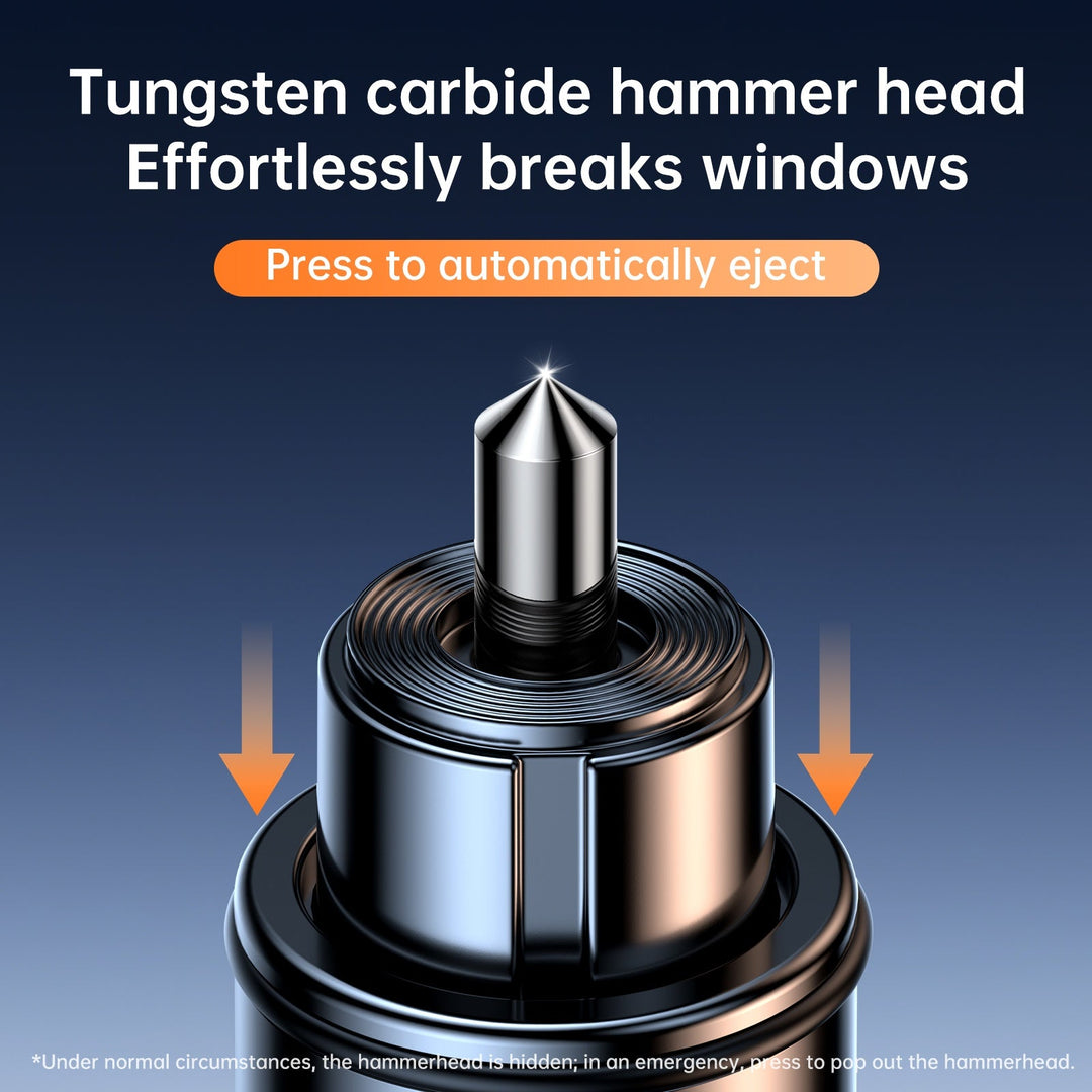 Car Emergency Rescue Hammer with Seatbelt Cutter | Stornfield