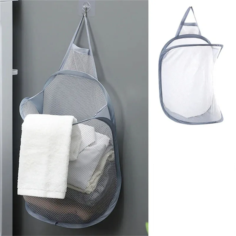 FlexiStore Foldable Hanging Laundry Basket Stornfield