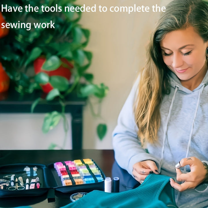 Sewing kit 100 pieces in case | Stornfield