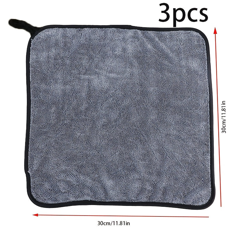 Microfiber Cleaning Cloths 3-Piece Set | Stornfield