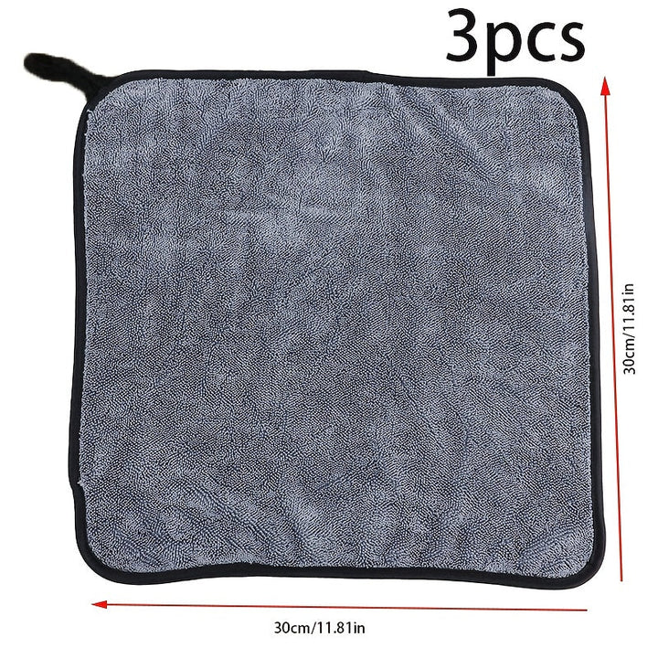 Microfiber Cleaning Cloths 3-Piece Set | Stornfield