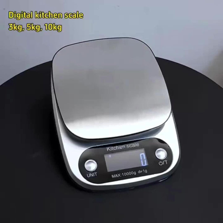 Digital kitchen scale stainless steel | Stornfield