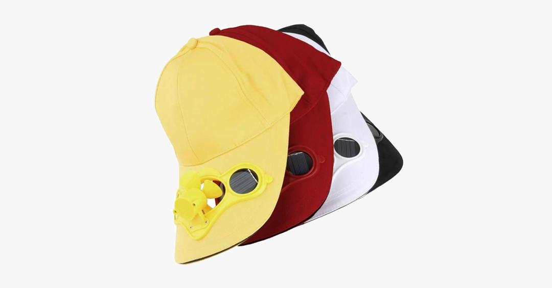 Solar Powered Cooling Fan Hat | Stornfield