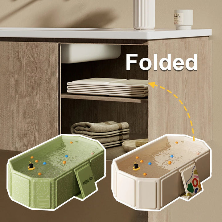 LullaBabe Portable Foldable Baby Bathtub — Enjoy Safe, Relaxed Baby Bathing Anywhere | Stornfield