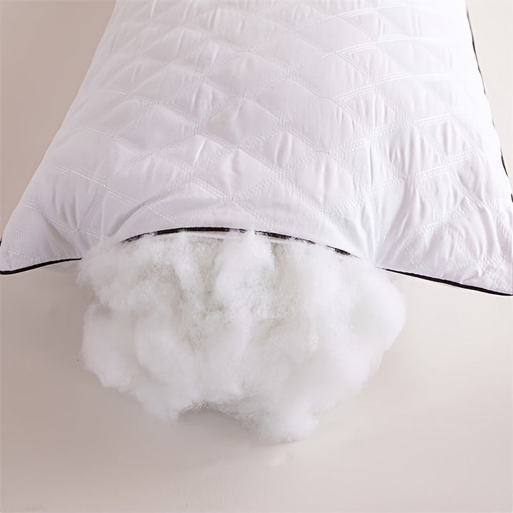 LuxurySoft - Extra Long Hypoallergenic Pillow for Back and Side Sleepers, Soft and BreathaStornfielde, Machine WashaStornfielde | Stornfield