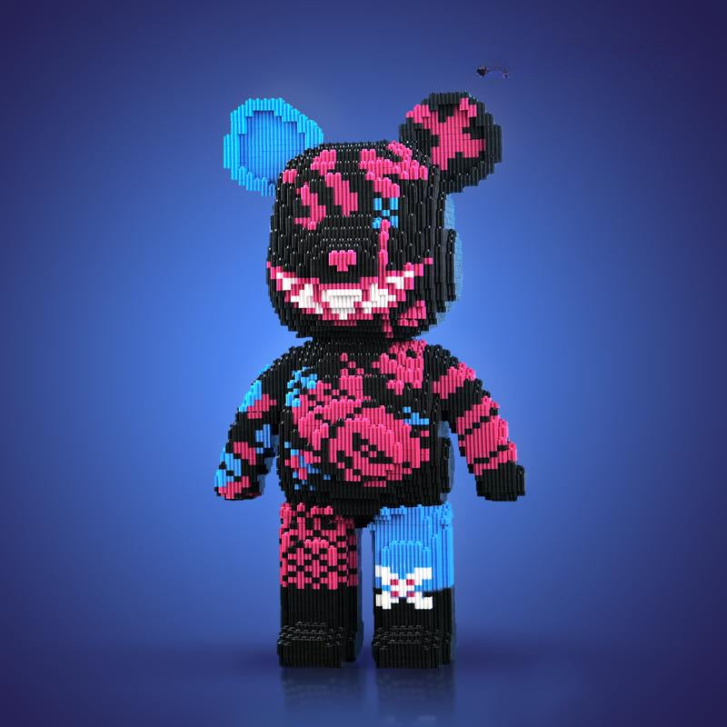 Stornfield | DIY Pixel Art Block Bear Figures – Creative Building & Collectible Display