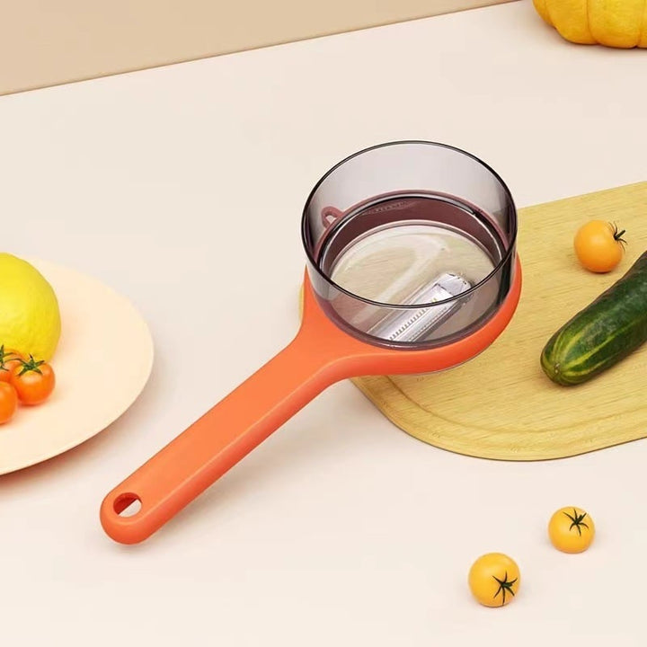 Double-sided Stainless Steel Blade Peeling Knife With Storage Box Stornfield