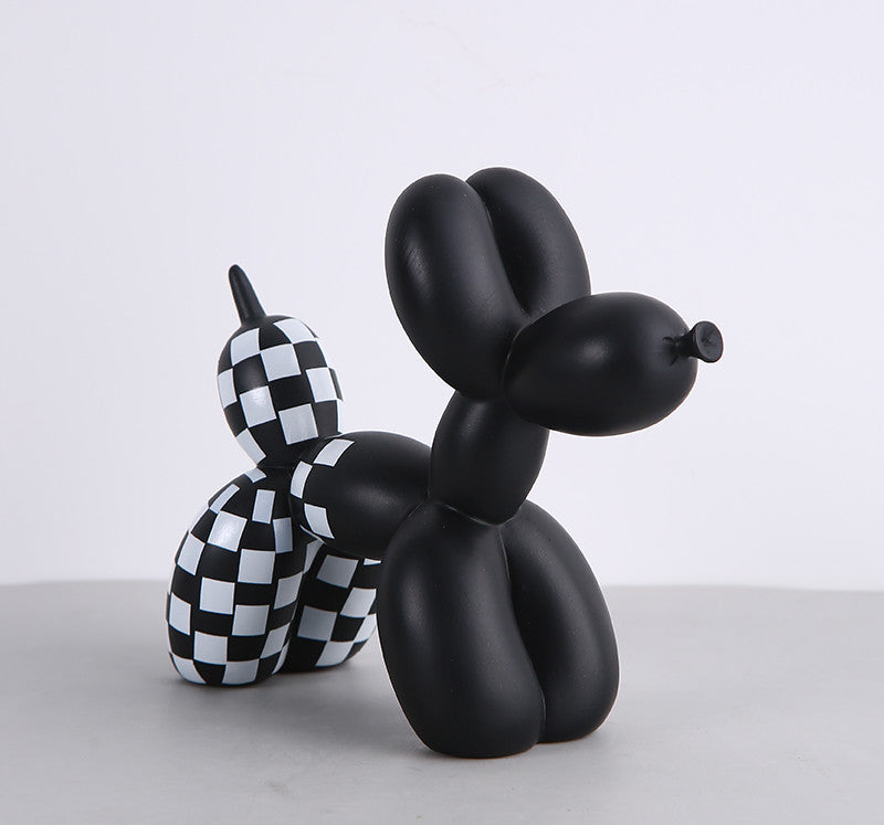 Stornfield | Black and White Balloon Dog