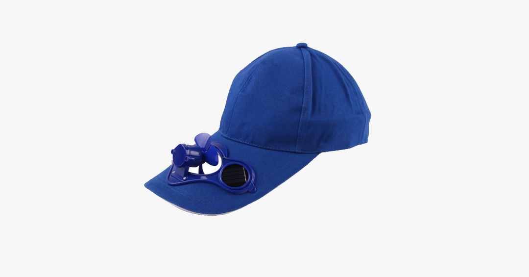 Solar Powered Cooling Fan Hat | Stornfield
