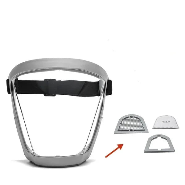 Face shield mask transparent – occupational safety | Stornfield
