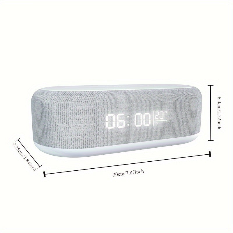 Wireless Charging Station | With Alarm Clock and Temperature Display | Stornfield