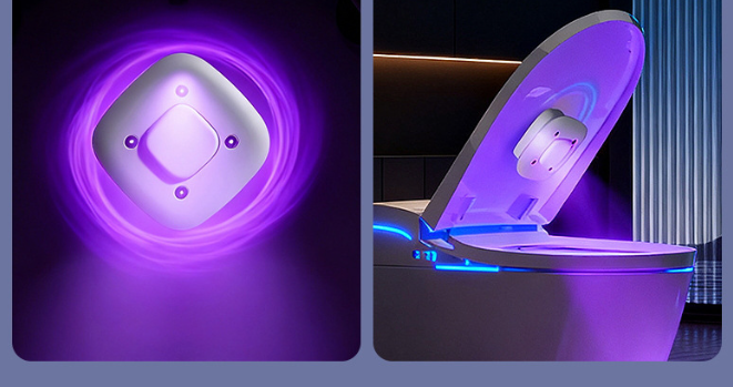 Stornfield | Rechargeable Attachable Ultraviolet LED Disinfection Lamp, with Auto-On/Off Design, for Home, Toilet & More