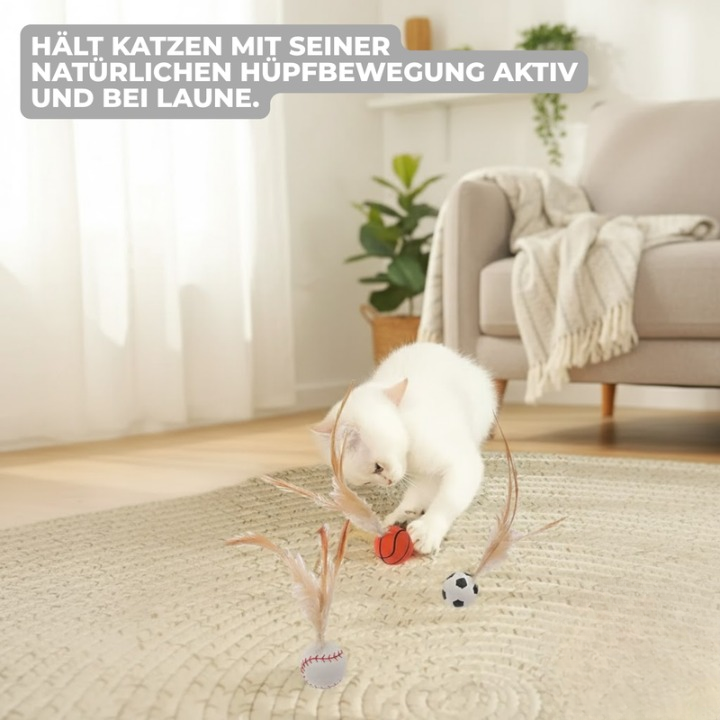 FetherSprint — Unleash the wild hunter in your cat with silent play fun! | Stornfield