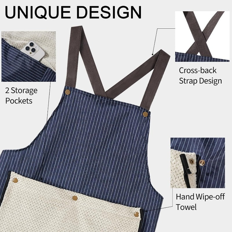 Cross-Back Work Apron Stornfield