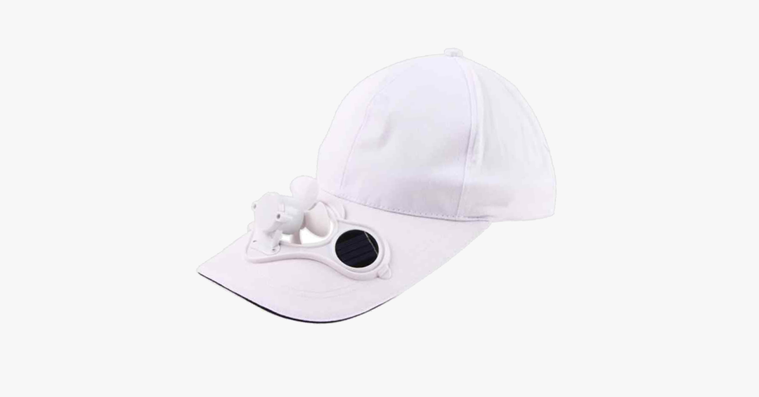 Solar Powered Cooling Fan Hat | Stornfield