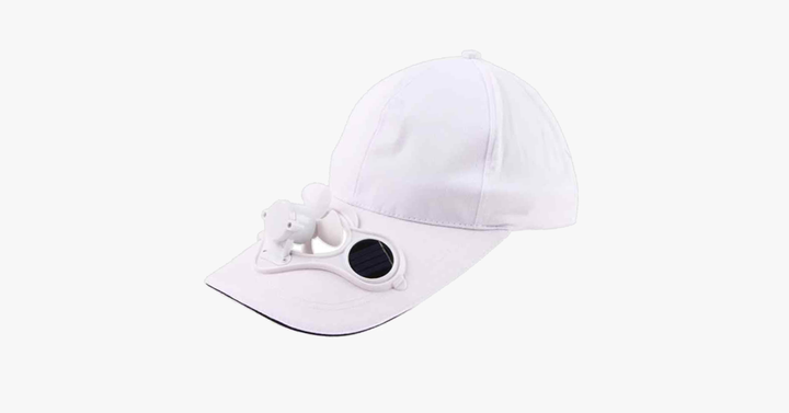 Solar Powered Cooling Fan Hat | Stornfield