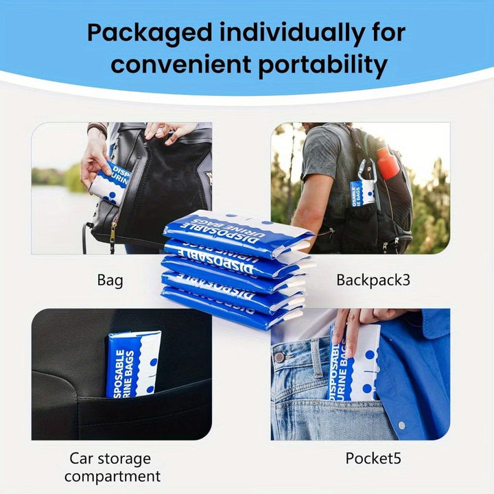 Disposable Urine Bag 800 ml for Car & Travel | Stornfield